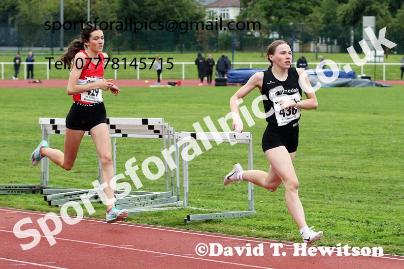 Women and Girls 800 metres, 2021 North Eastern Track and Field Champs., Middesbrough. Photo: David T. Hewitson/Sports for All Pics